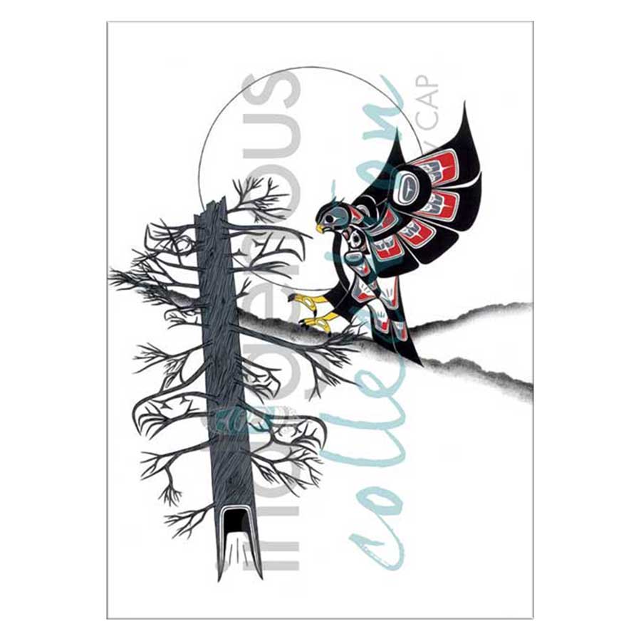 Owl Landing Canvas Prints