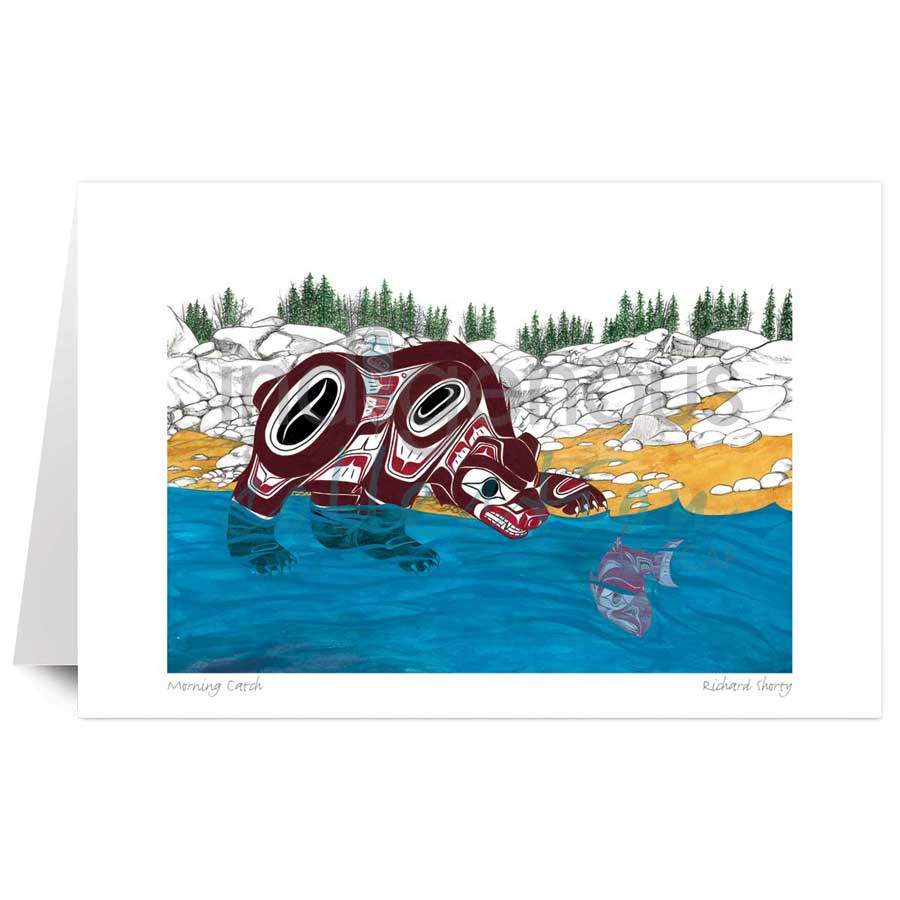 Morning Catch by artist Richard Shorty