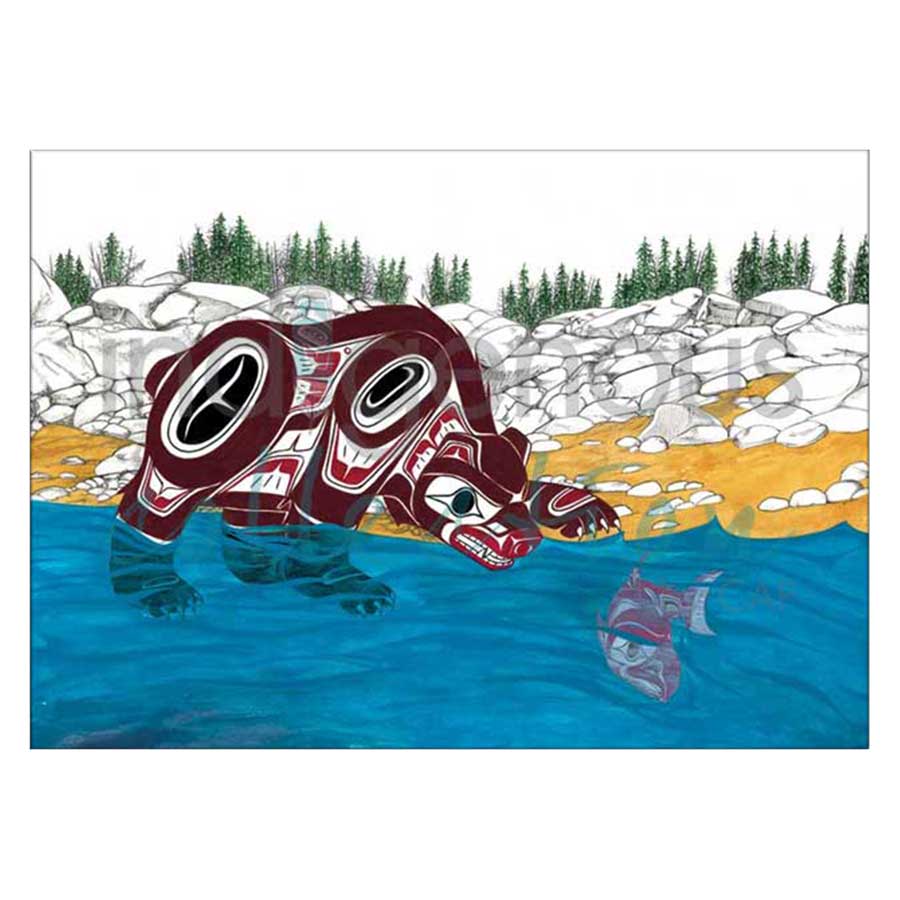 Morning Catch Canvas Prints