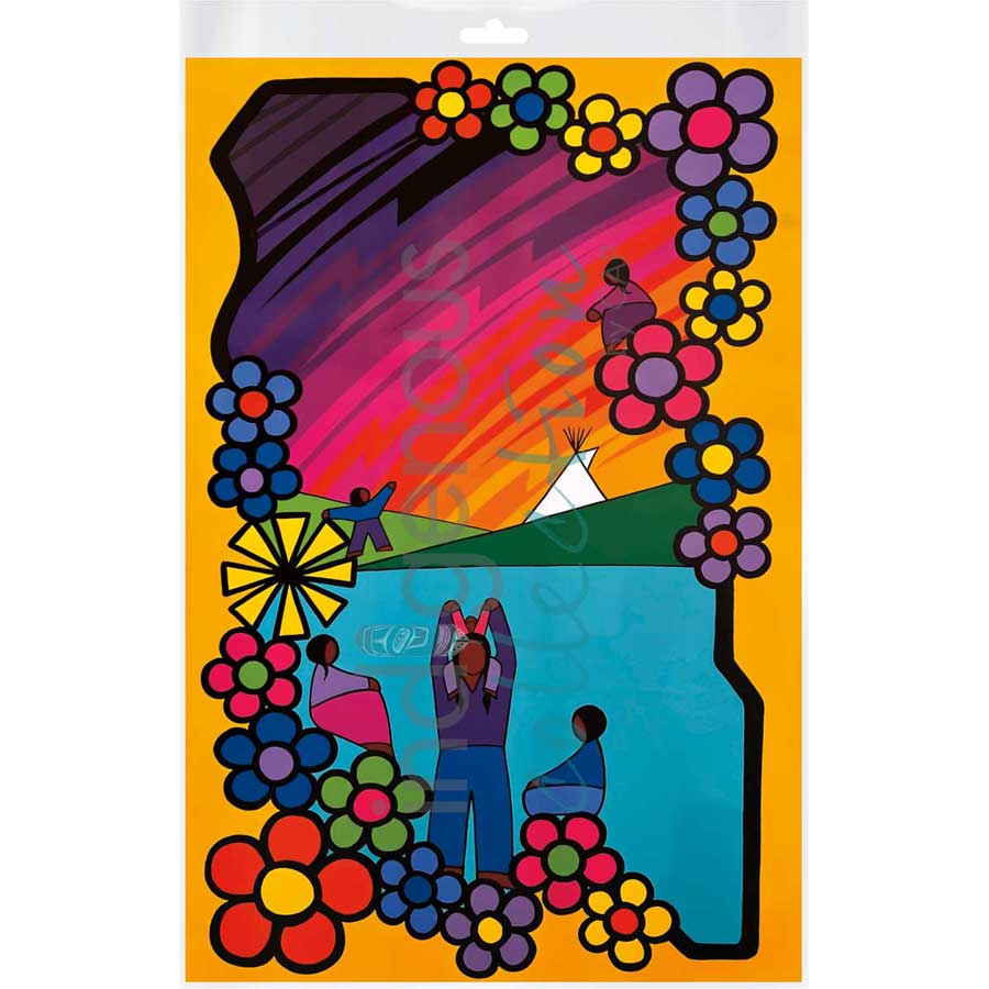 Our Father by artist Kevin Pee-ace - Cree. Indigenous Collection