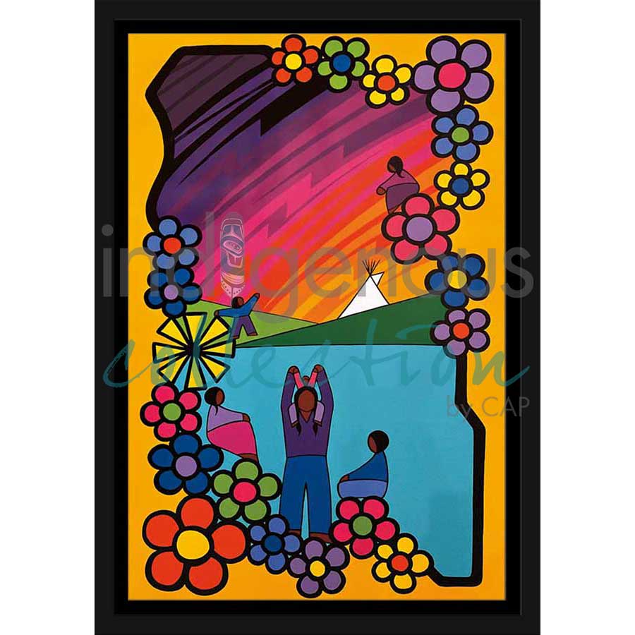 Our Father by artist Kevin Pee-ace - Cree. Indigenous Collection