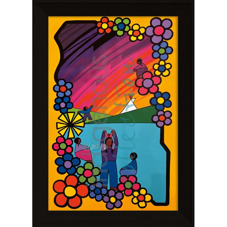Our Father by artist Kevin Pee-ace - Cree. Indigenous Collection