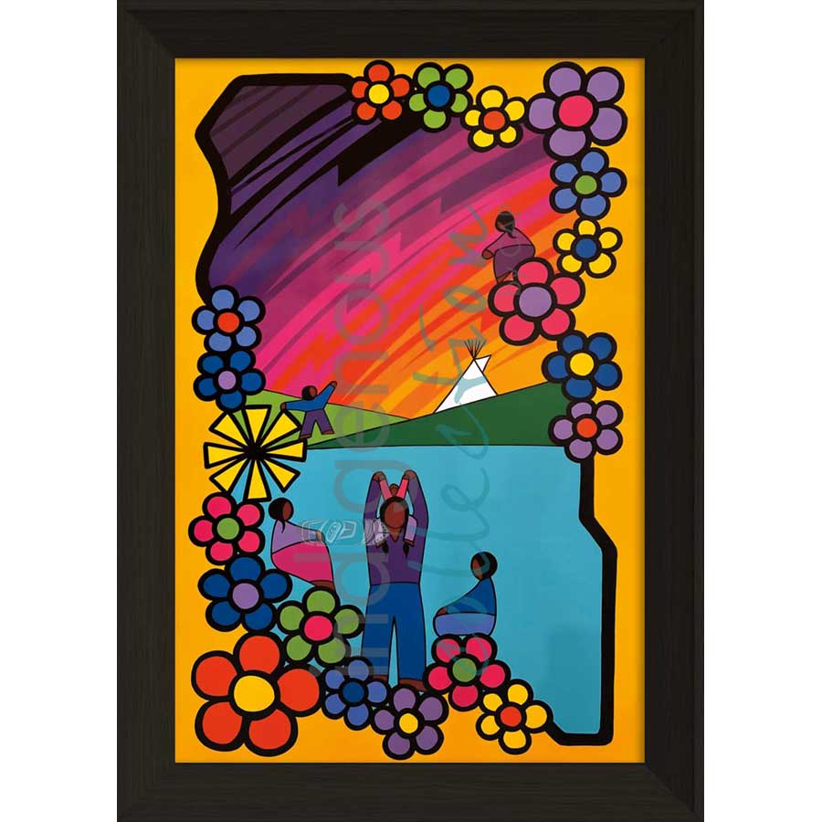Our Father by artist Kevin Pee-ace - Cree. Indigenous Collection