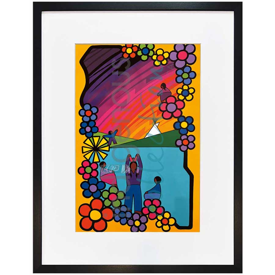 Our Father by artist Kevin Pee-ace - Cree. Indigenous Collection