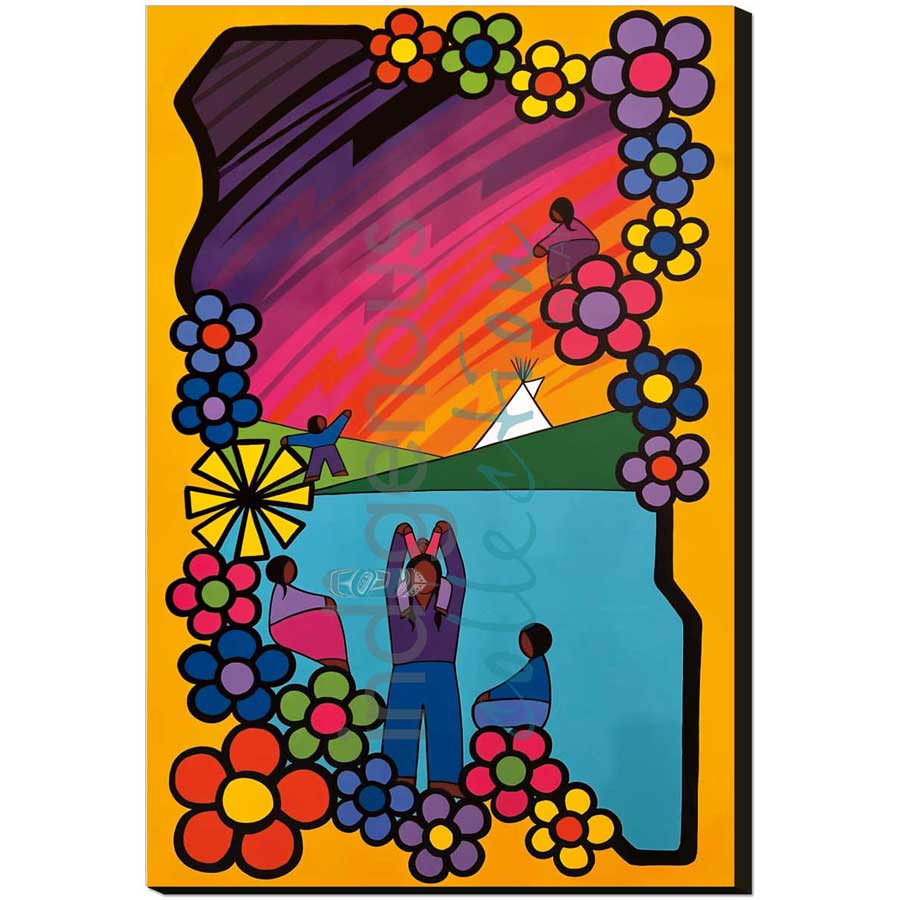Our Father by artist Kevin Pee-ace - Cree. Indigenous Collection