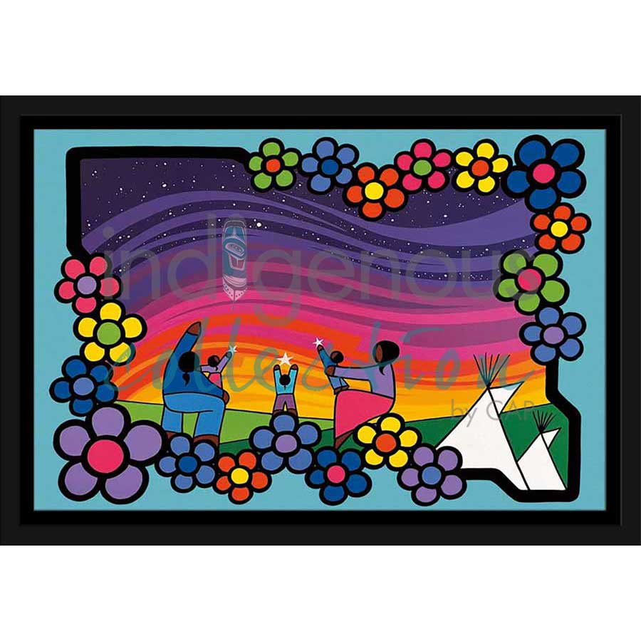 Horizon by artist Kevin Pee-ace - Cree. Indigenous Collection
