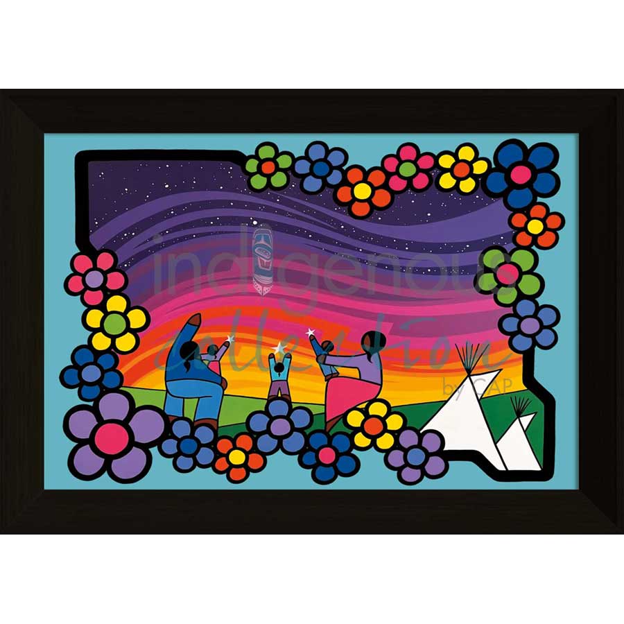 Horizon by artist Kevin Pee-ace - Cree. Indigenous Collection