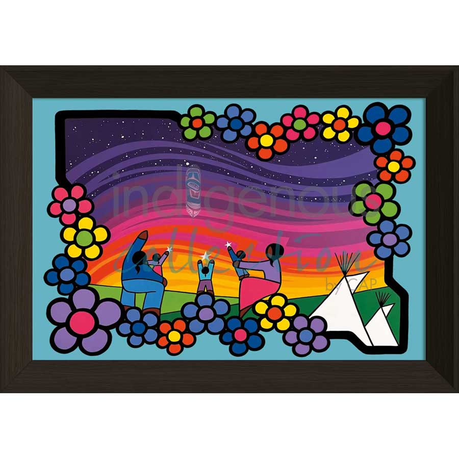 Horizon by artist Kevin Pee-ace - Cree. Indigenous Collection