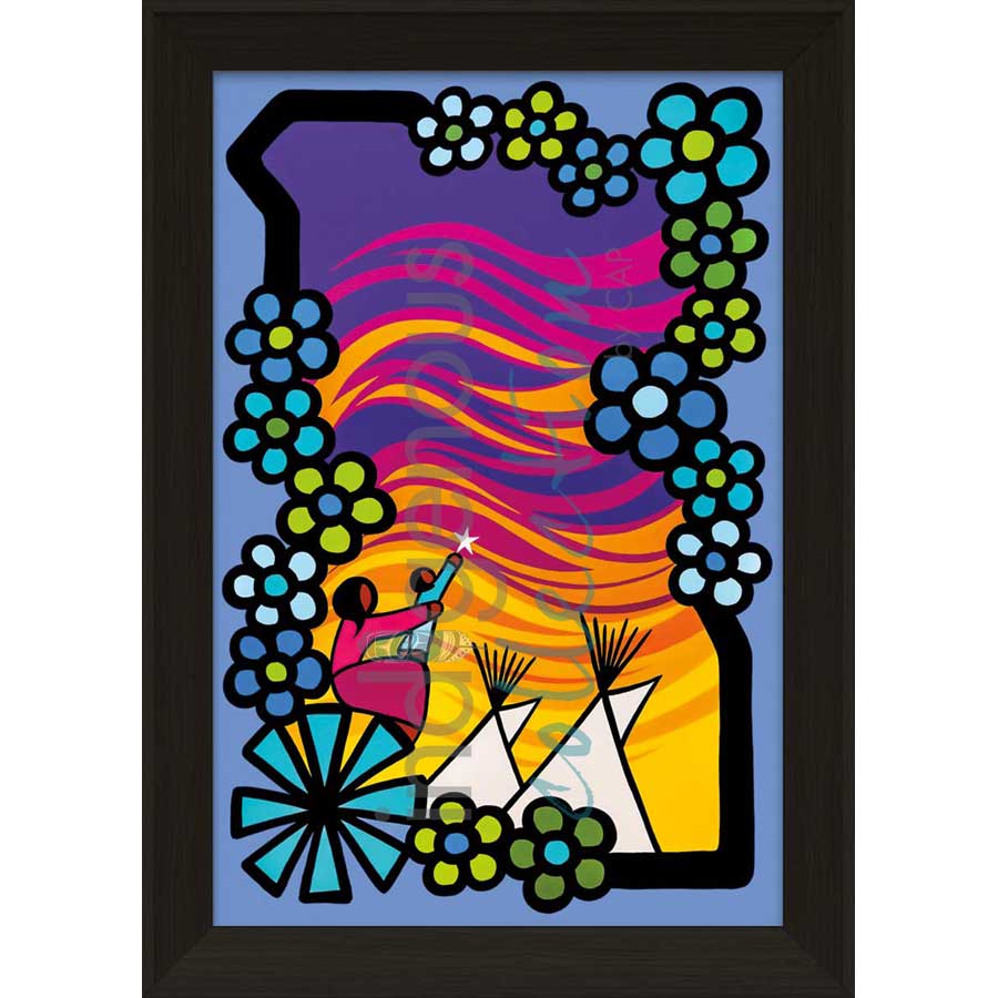 Niso by artist Kevin Pee-ace - Cree. Indigenous Collection