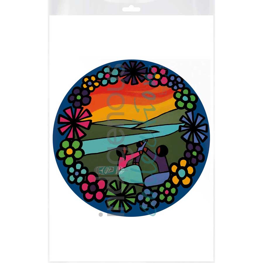 Among Our Land by artist Kevin Pee-ace - Cree. Indigenous Collection