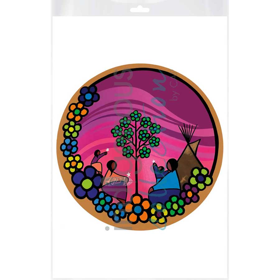 Healing Our Tree by artist Kevin Pee-ace - Cree. Indigenous Collection