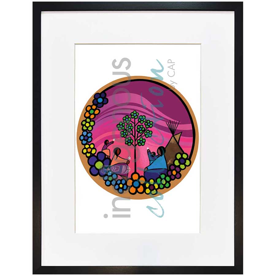 Healing Our Tree by artist Kevin Pee-ace - Cree. Indigenous Collection