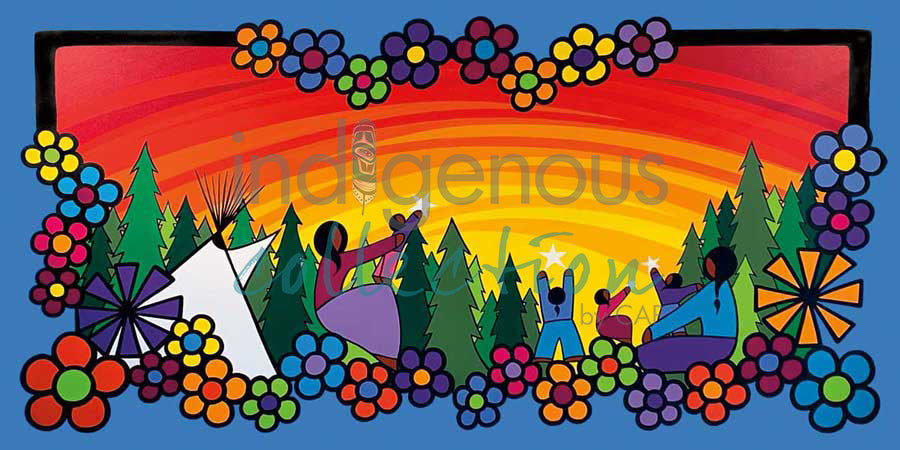 Forests by artist Kevin Pee-ace