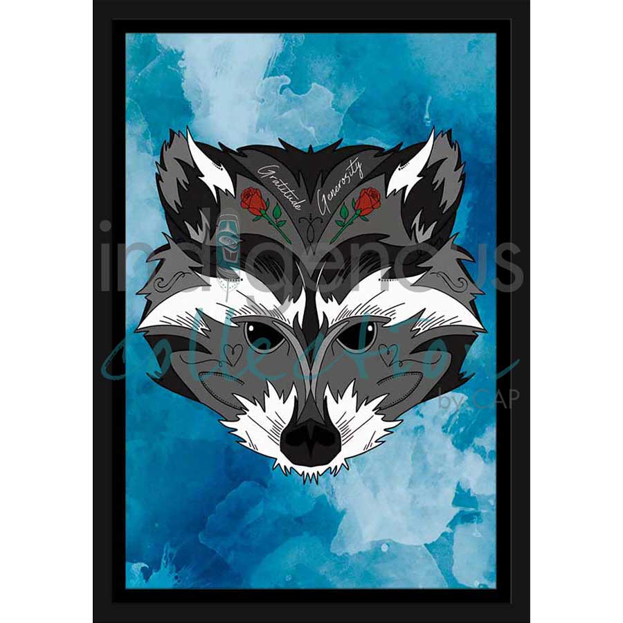Clever Espons by artist Robin Paul - Mi'kmaq. Indigenous Collection