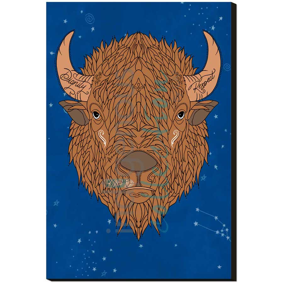 Respectful Paskapski-Mikikonat by artist Robin Paul - Mi'kmaq. Indigenous Collection