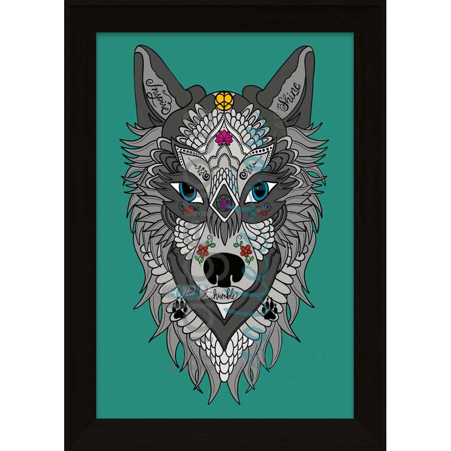 Humble Malsom by artist Robin Paul - Mi'kmaq. Indigenous Collection