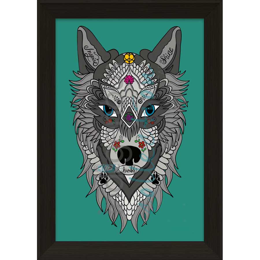 Humble Malsom by artist Robin Paul - Mi'kmaq. Indigenous Collection