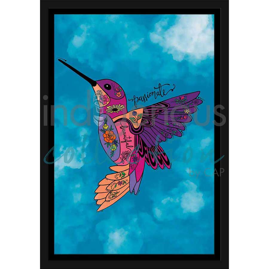 Passionate Alamossit by artist Robin Paul - Mi'kmaq. Indigenous Collection
