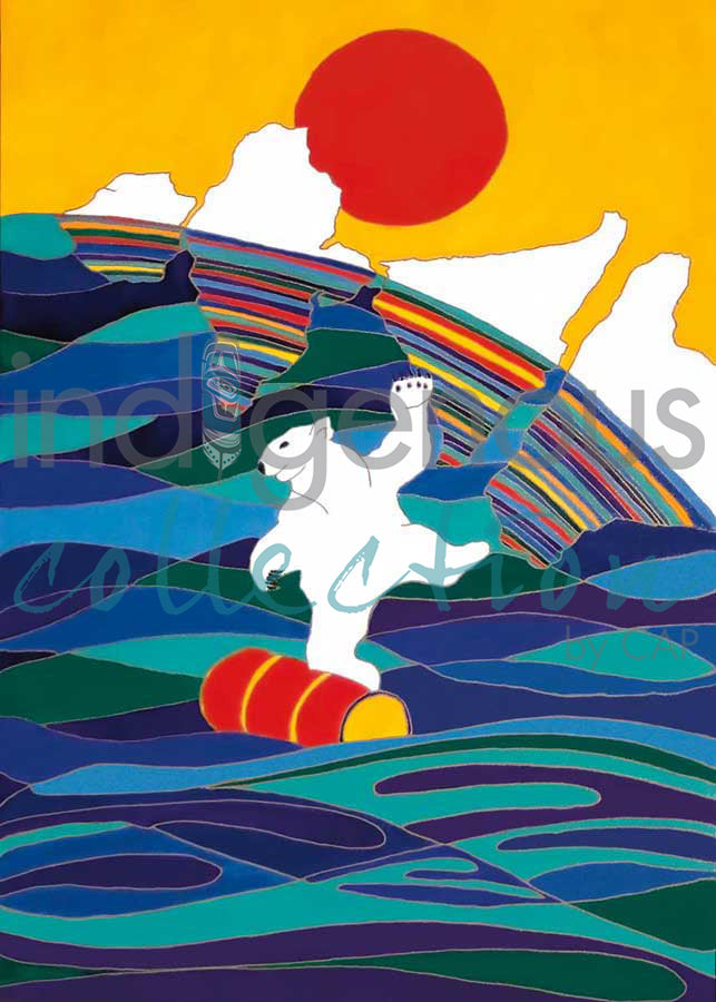 Drum Dance by artist Dawn Oman