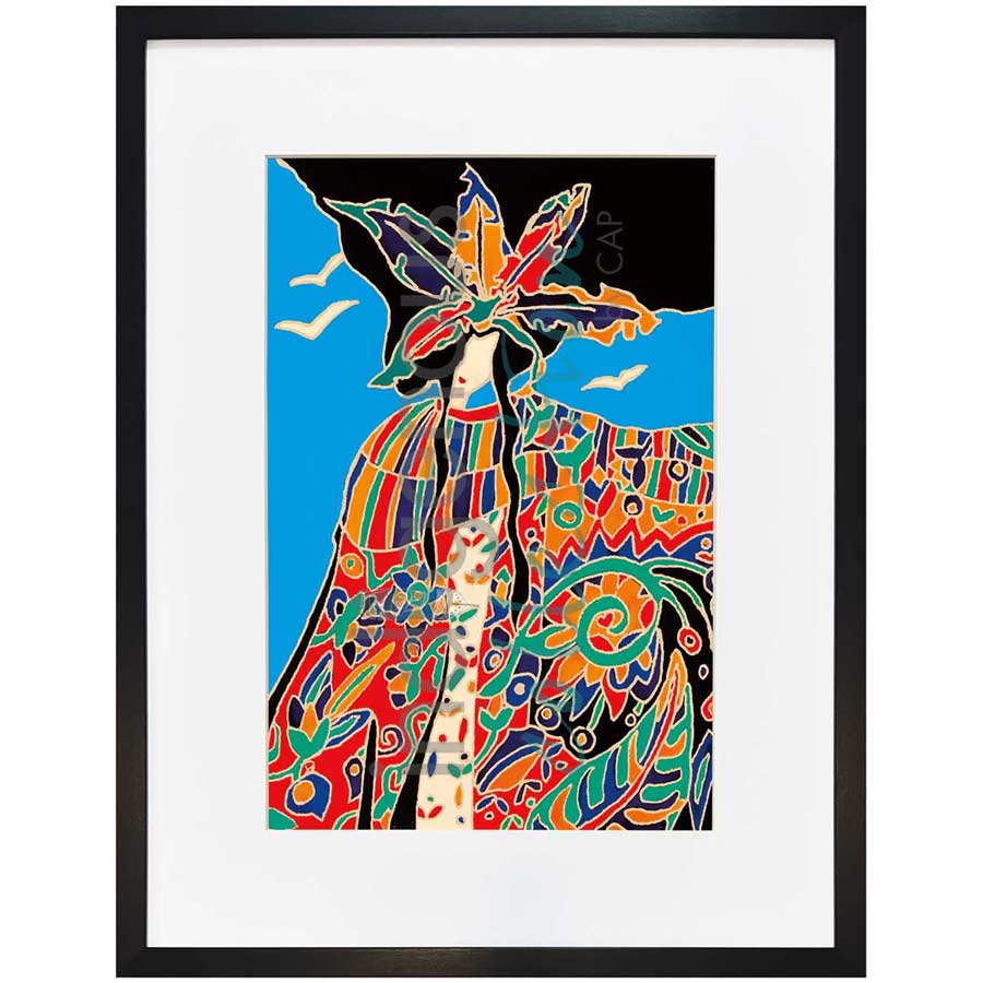 Five Feathers by artist Dawn Oman - Denesuline (Chipewyan). Indigenous Collection