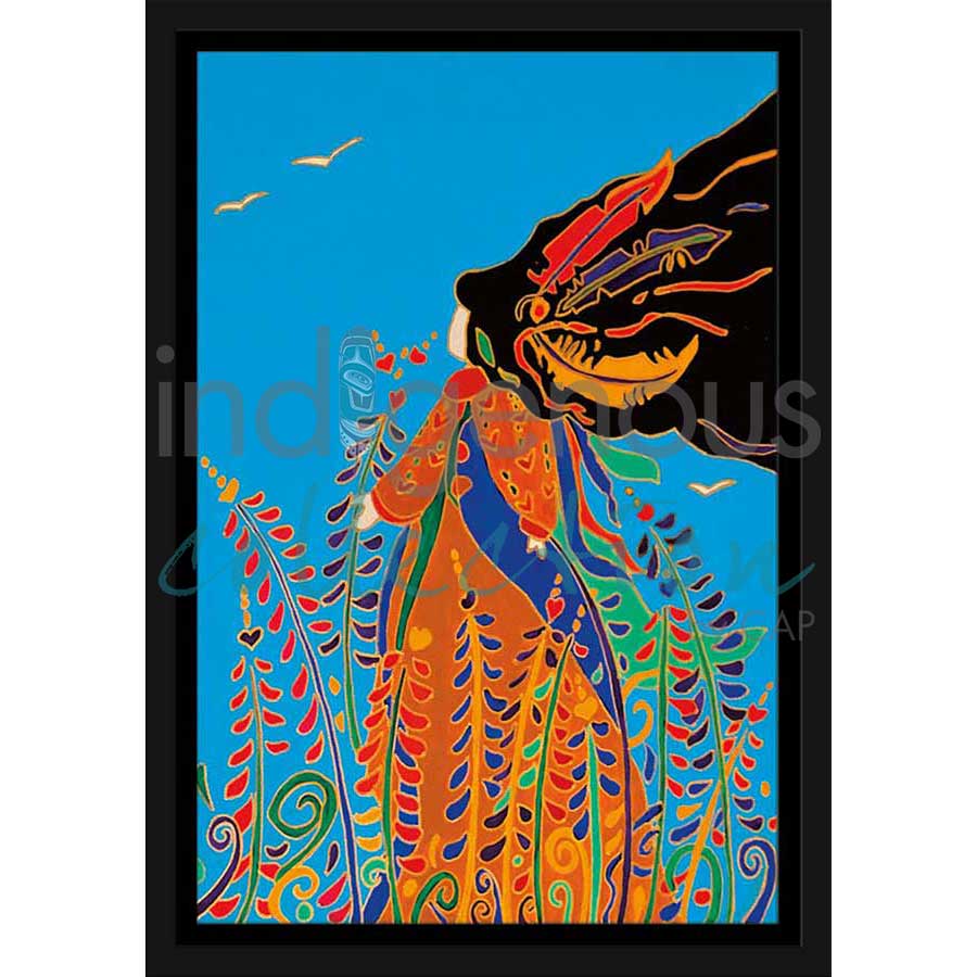 Fireweed by artist Dawn Oman - Denesuline (Chipewyan). Indigenous Collection