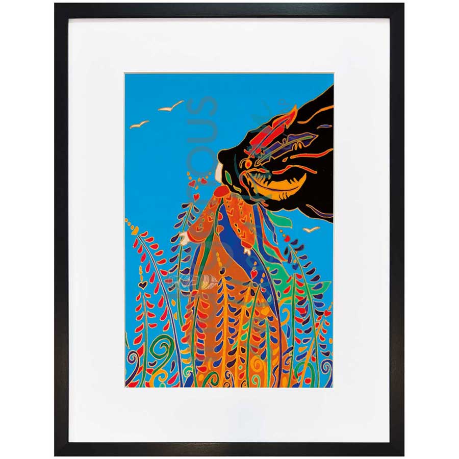 Fireweed by artist Dawn Oman - Denesuline (Chipewyan). Indigenous Collection