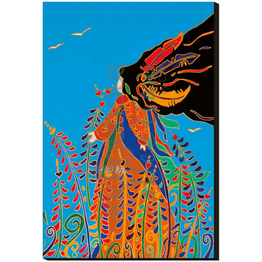 Fireweed by artist Dawn Oman - Denesuline (Chipewyan). Indigenous Collection