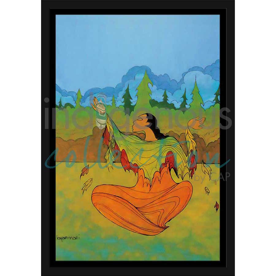 Arrival of Autumn by artist Maxine Noel - Santee Oglala Sioux. Indigenous Collection