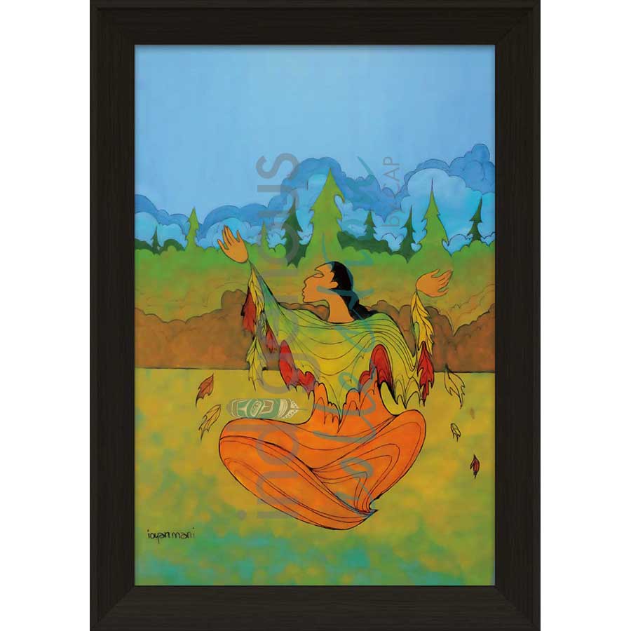 Arrival of Autumn by artist Maxine Noel - Santee Oglala Sioux. Indigenous Collection