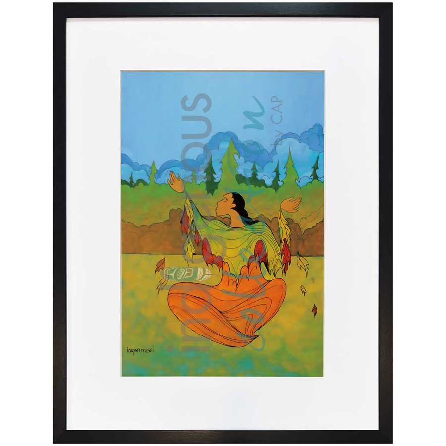 Arrival of Autumn by artist Maxine Noel - Santee Oglala Sioux. Indigenous Collection