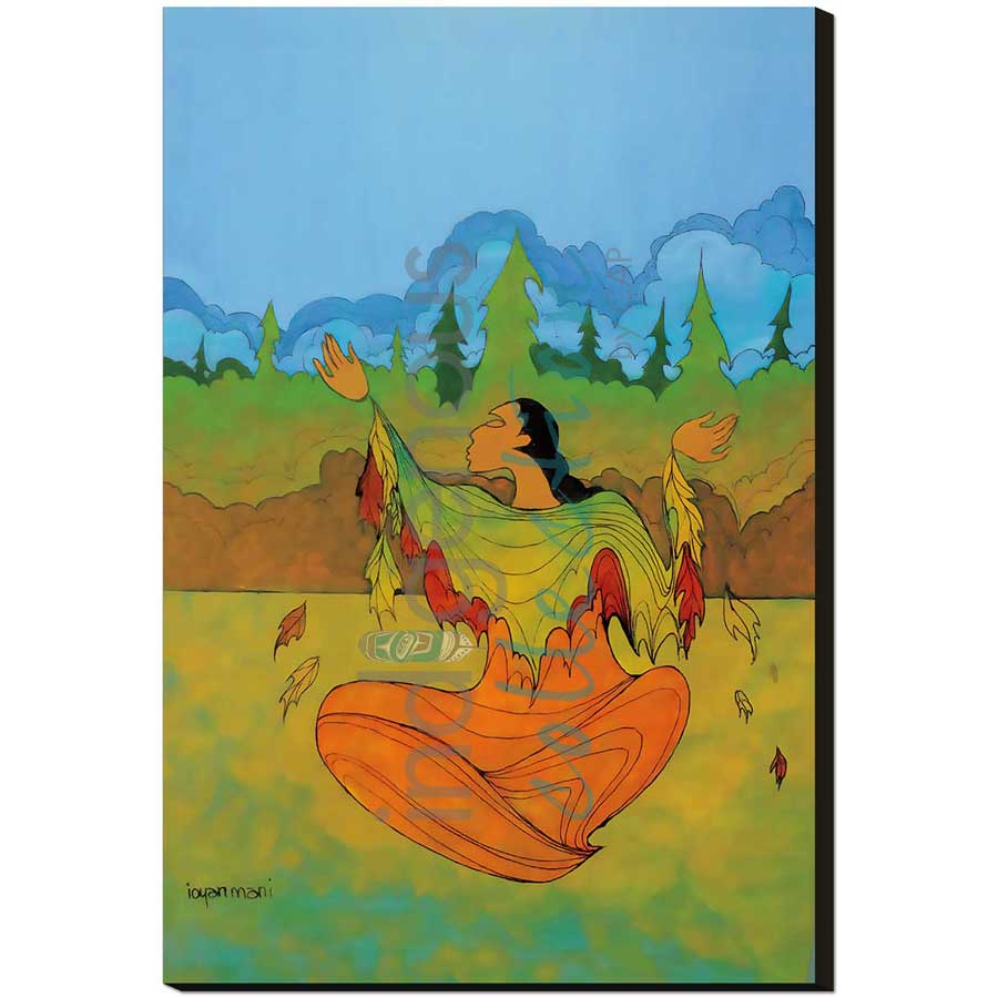 Arrival of Autumn by artist Maxine Noel - Santee Oglala Sioux. Indigenous Collection