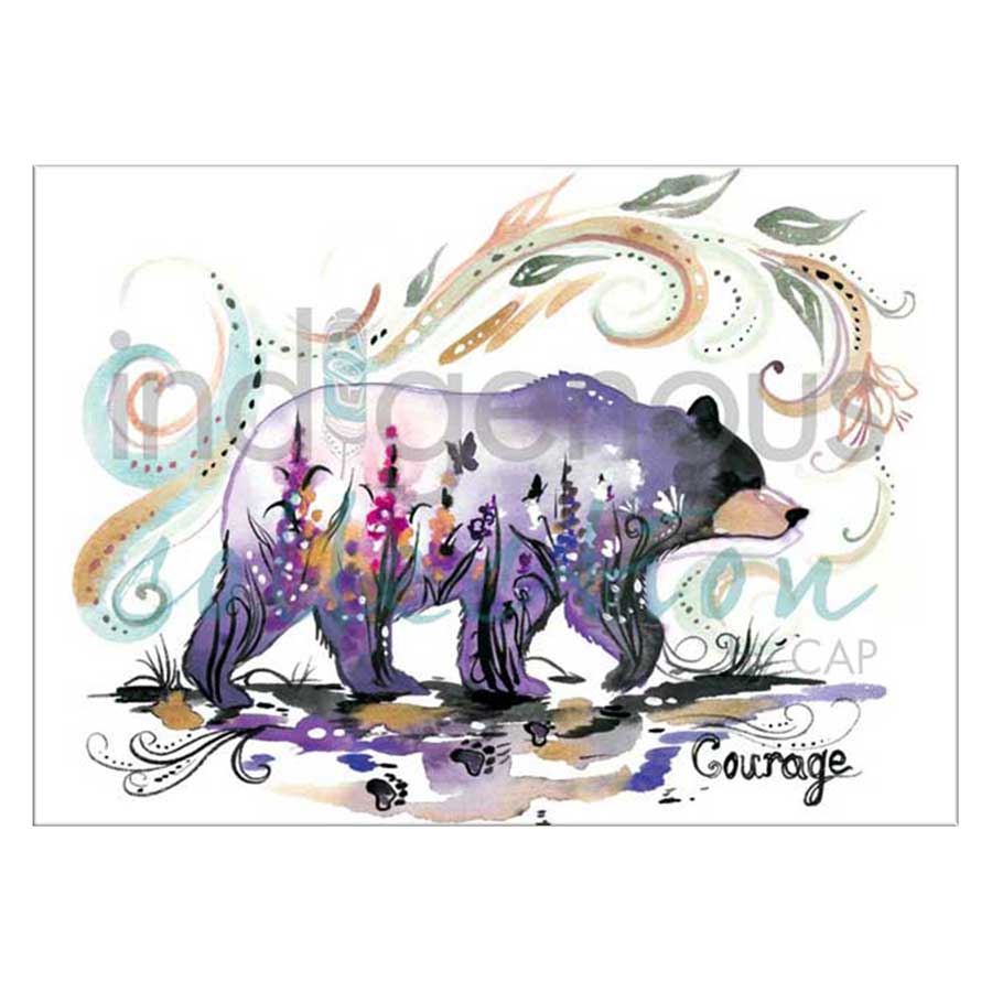 Courage Canvas Prints