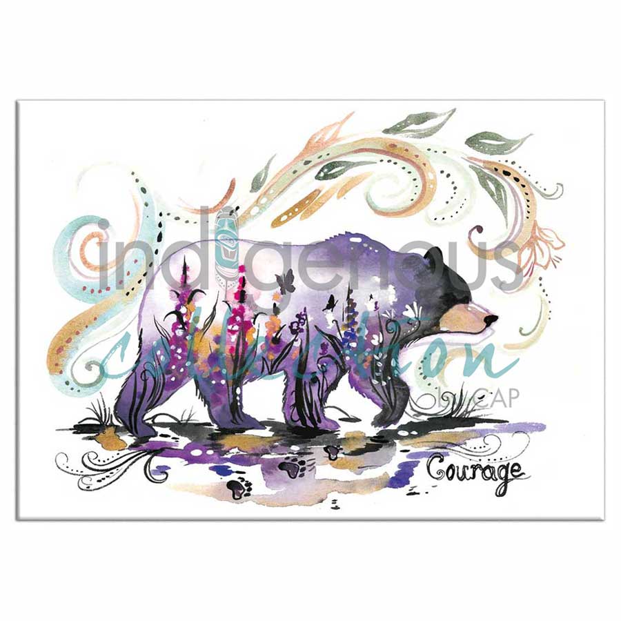 Courage Magnets by artist Carla Joseph