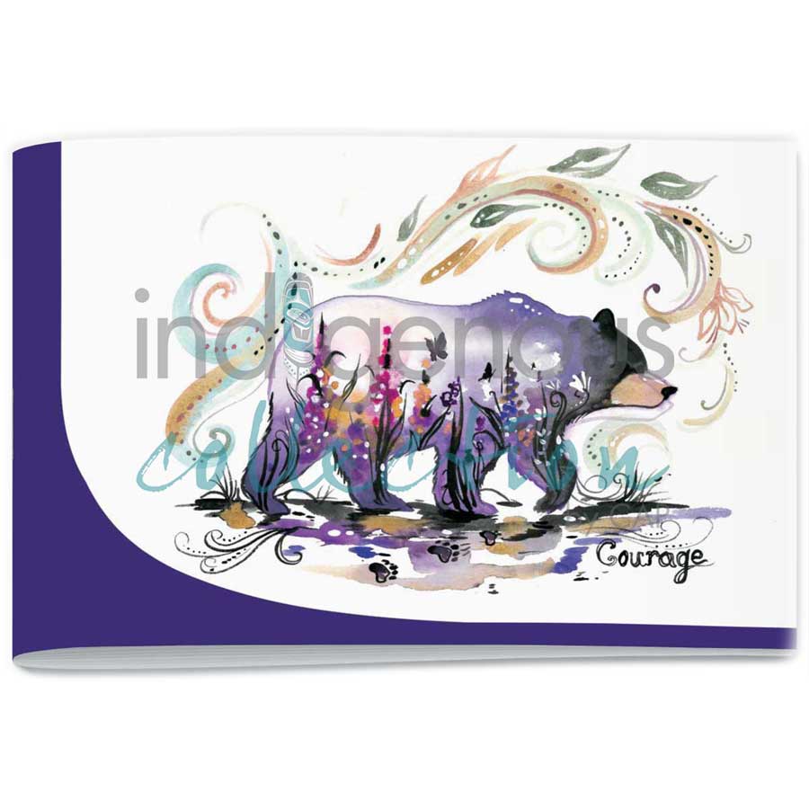 Courage Signature Notebook by artist Carla Joseph