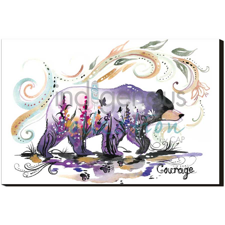 Courage by artist Carla Joseph - Métis/Cree. Indigenous Collection