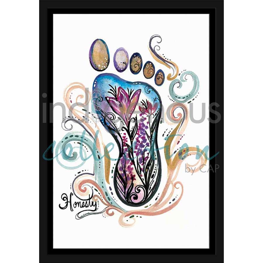 Honesty by artist Carla Joseph - Métis/Cree. Indigenous Collection