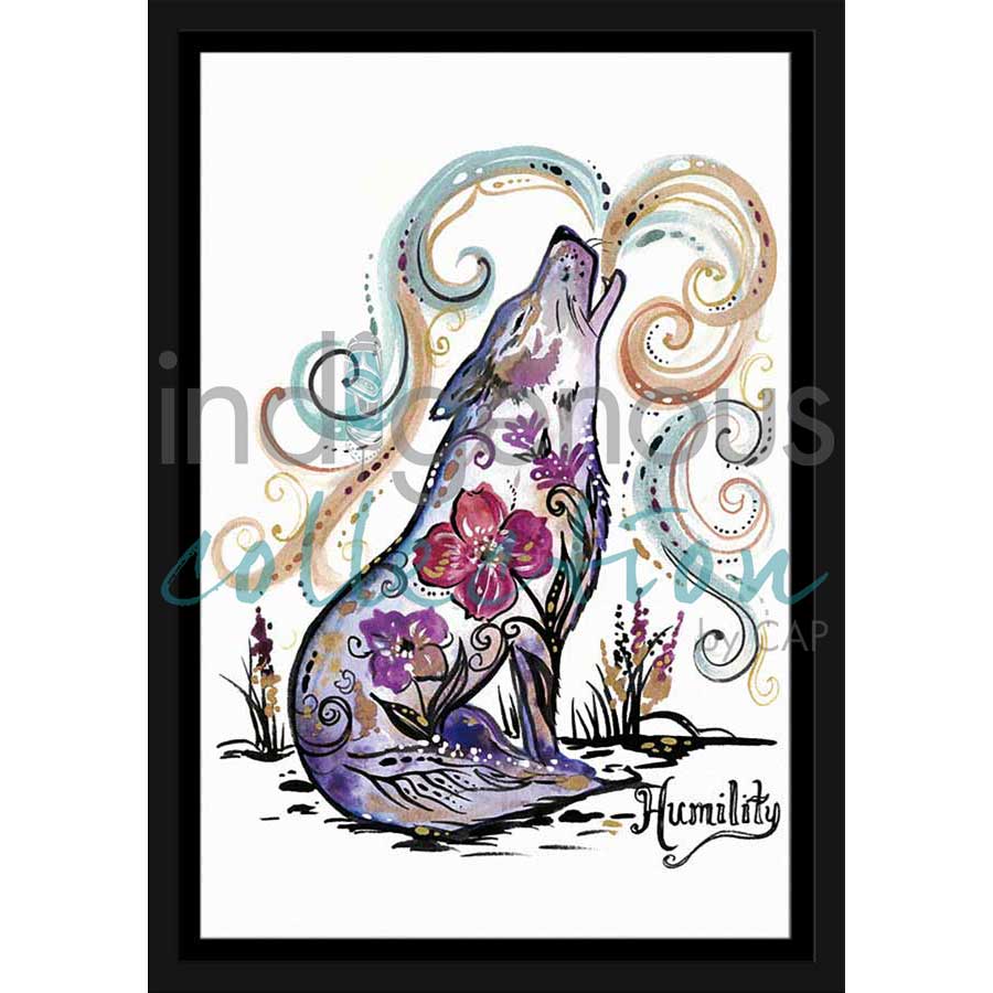 Humility by artist Carla Joseph - Métis/Cree. Indigenous Collection