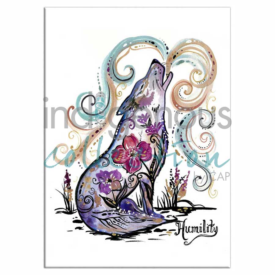 Humility Magnet Humility Magnets by artist Carla Joseph – Indigenous Collection and CAP ...