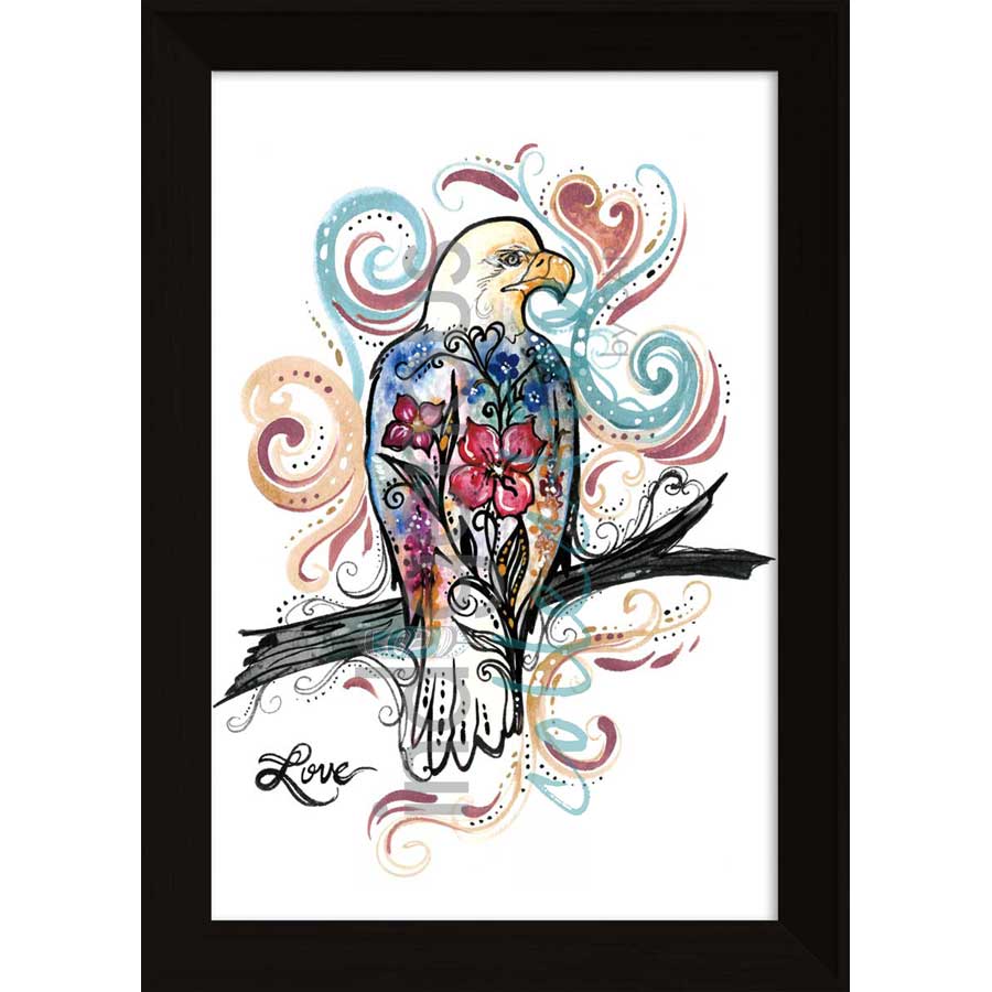 Love by artist Carla Joseph - Métis/Cree. Indigenous Collection
