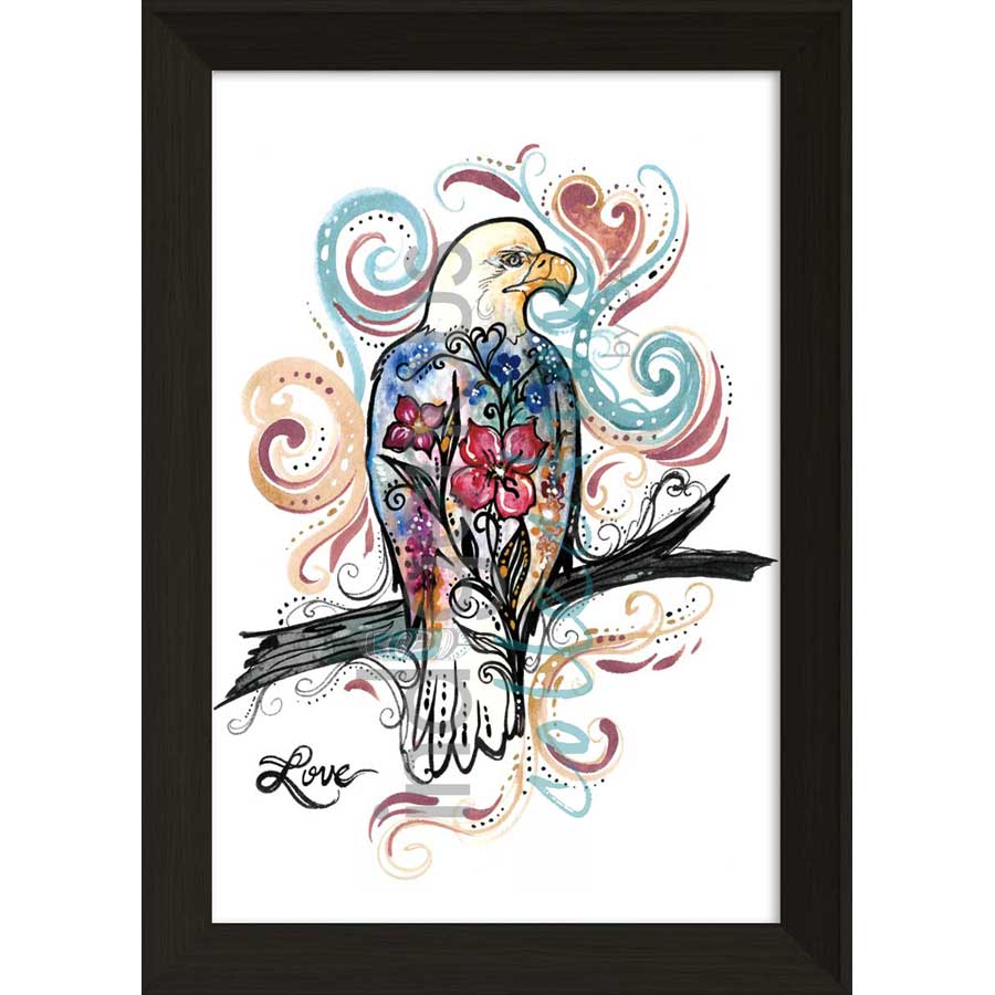 Love by artist Carla Joseph - Métis/Cree. Indigenous Collection