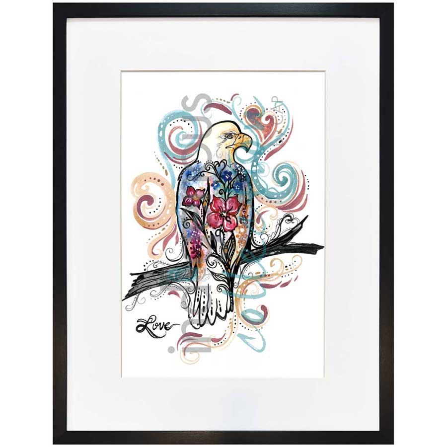 Love by artist Carla Joseph - Métis/Cree. Indigenous Collection