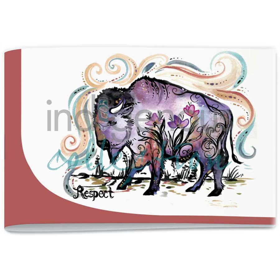 Respect Signature Notebook by artist Carla Joseph