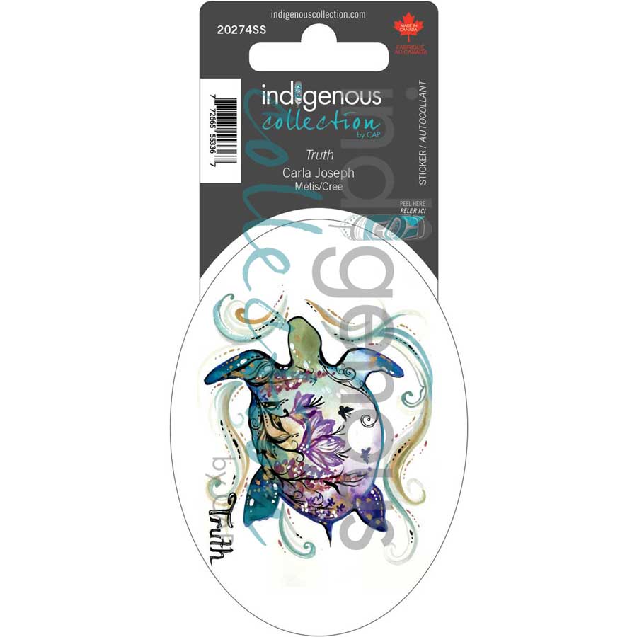 Truth Sticker by artist Carla Joseph