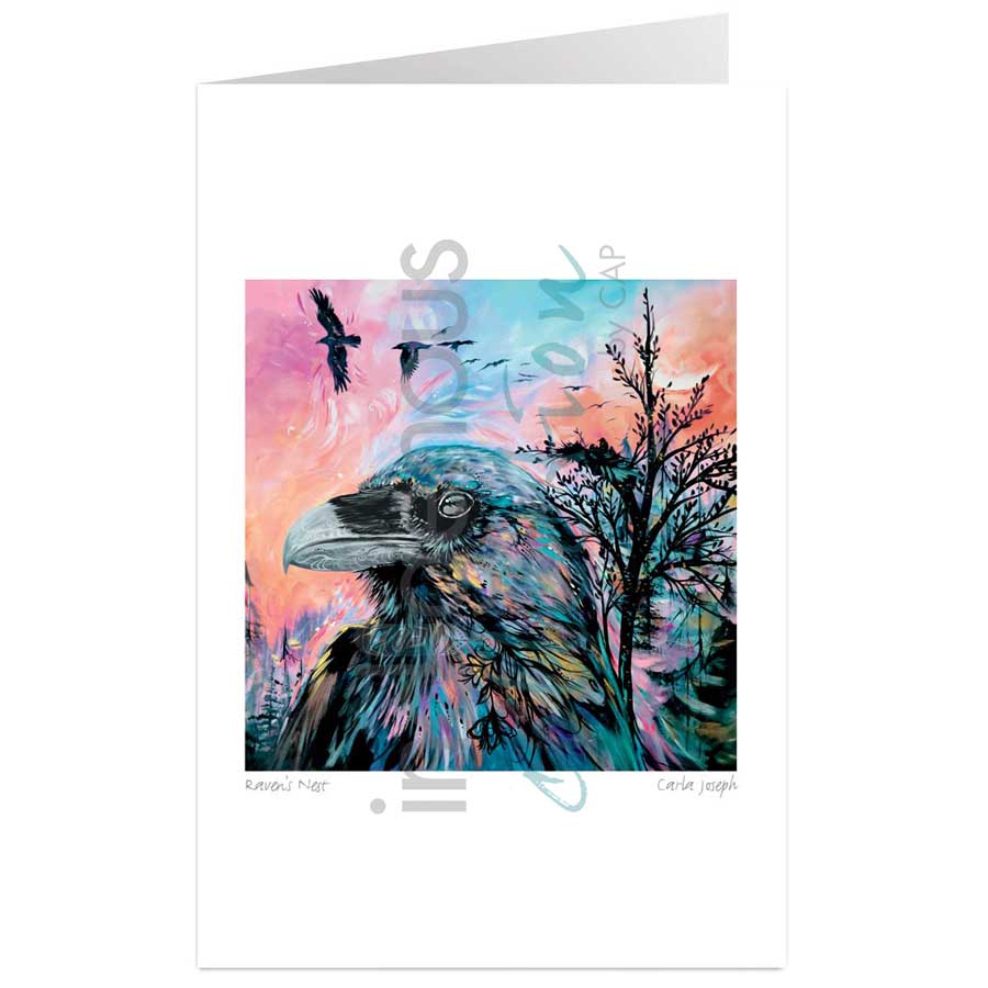 Raven's Nest by artist Carla Joseph
