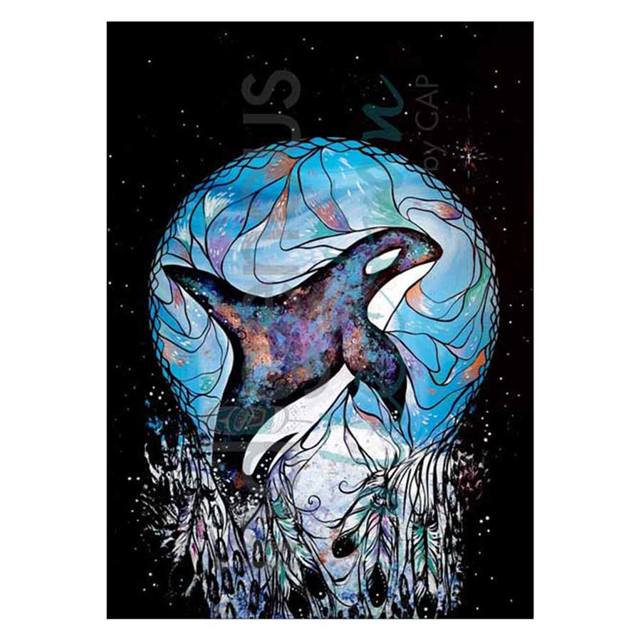 Orca Dreamcatcher Canvas Prints