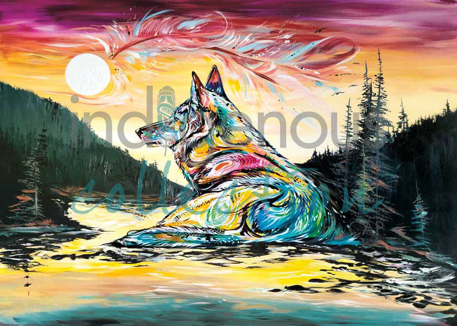 Lone Wolf by artist Carla Joseph