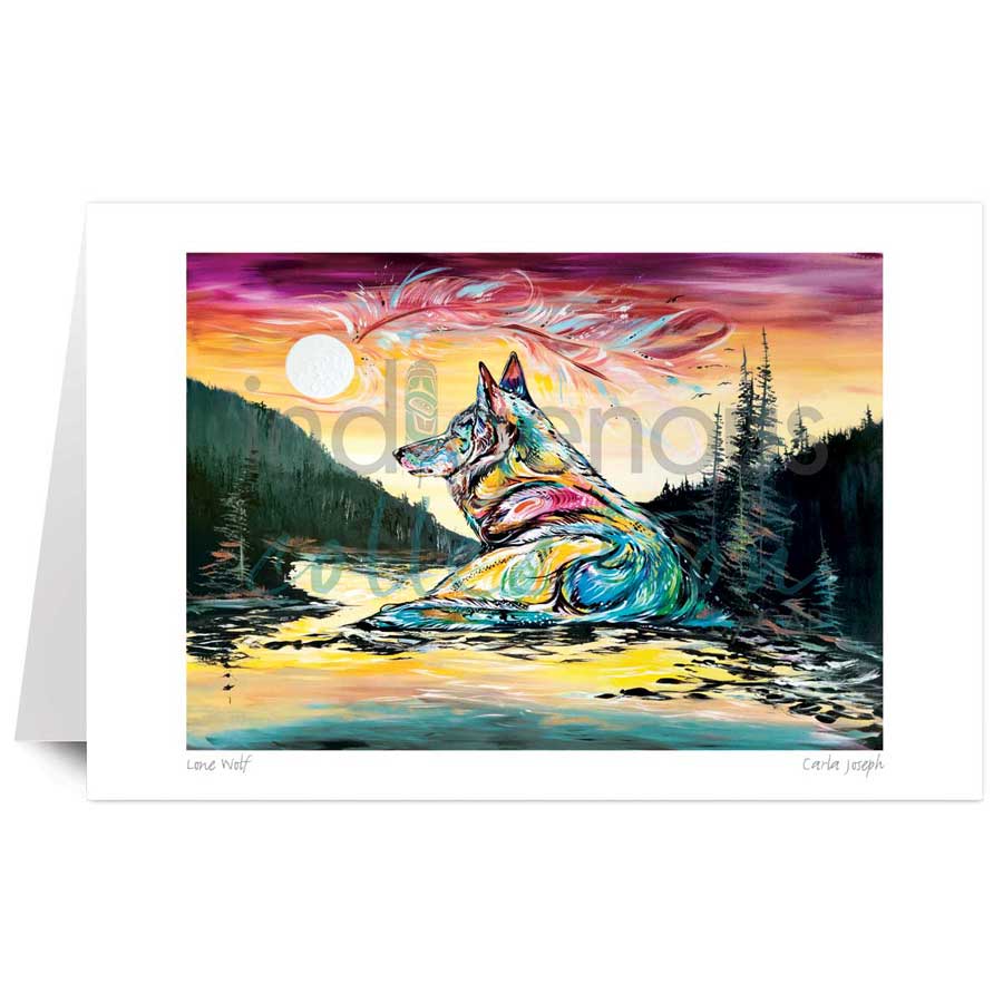 Lone Wolf by artist Carla Joseph