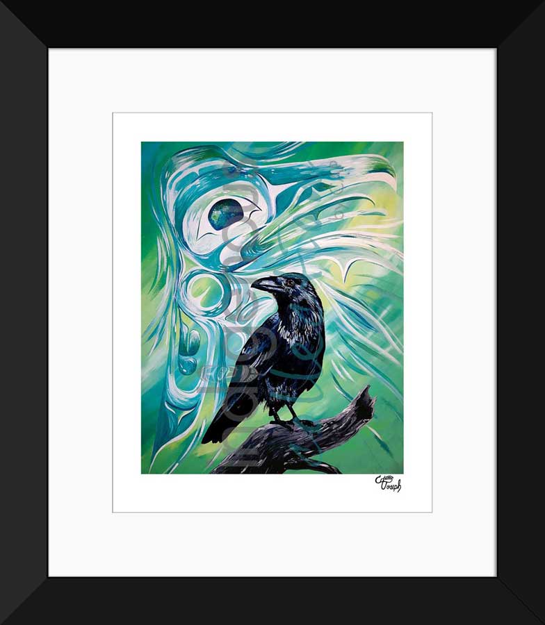 Raven's Spirit Limited Edition. Indigenous Collection