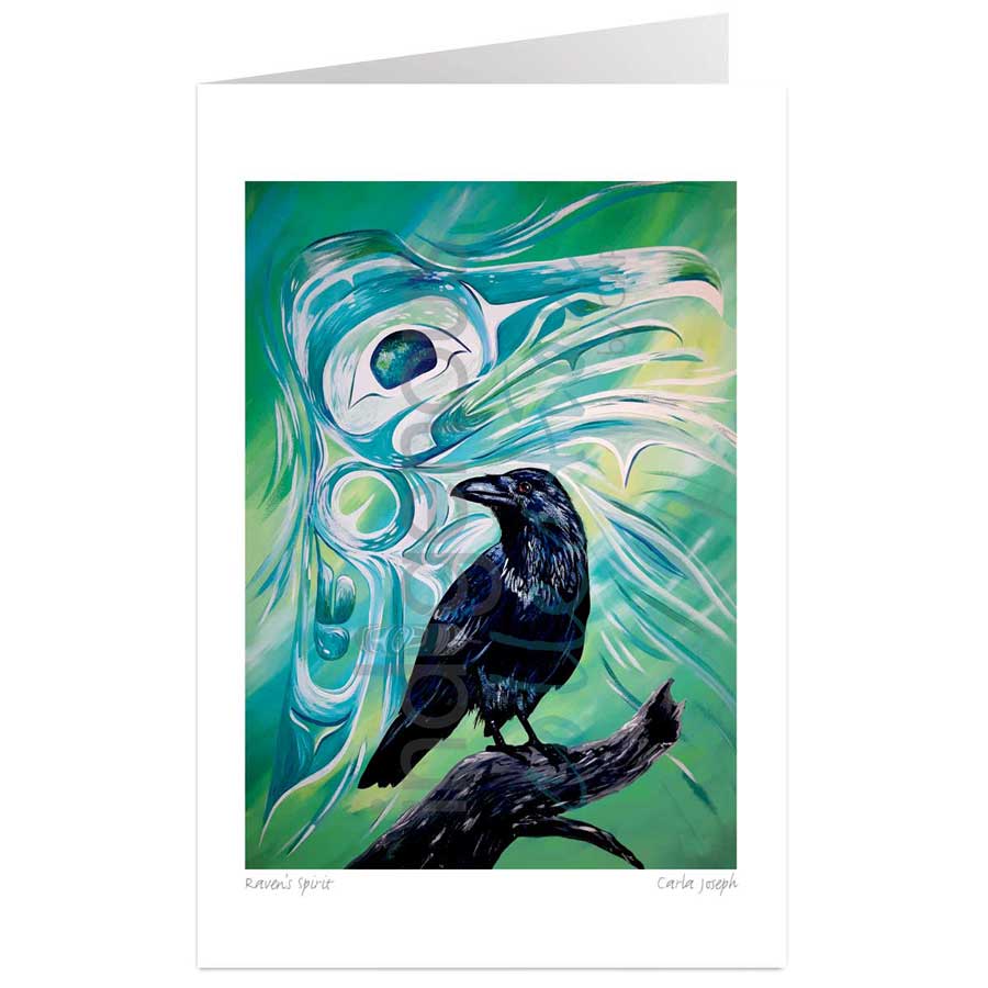 Raven's Spirit by artist Carla Joseph