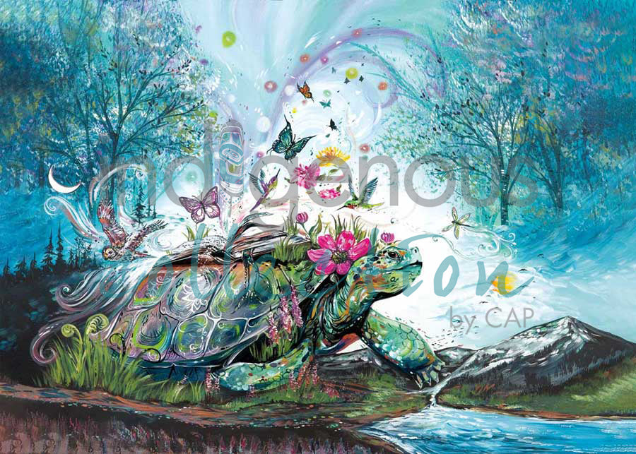 Mystical Turtle by artist Carla Joseph